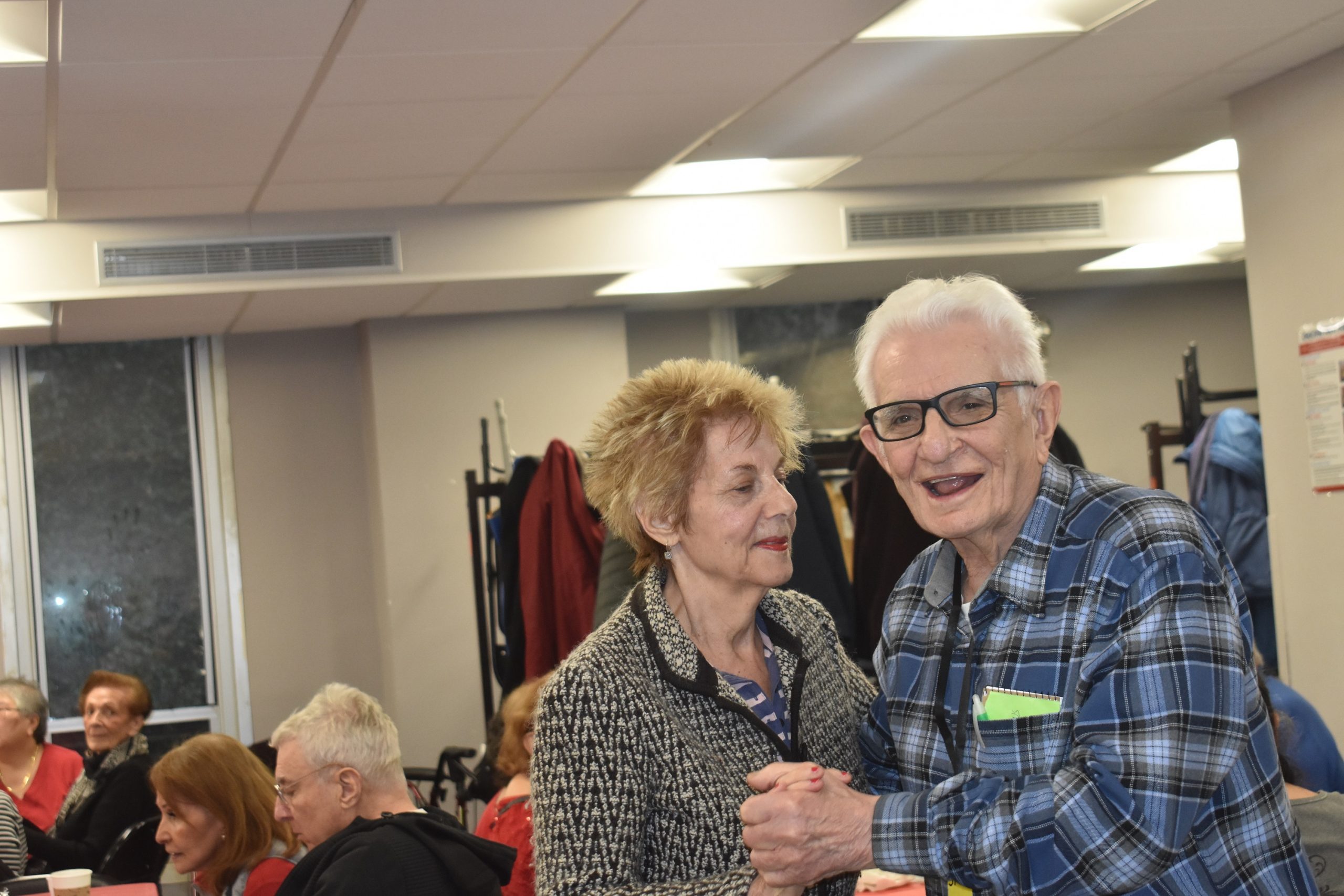 jack sam field senior center hearts party