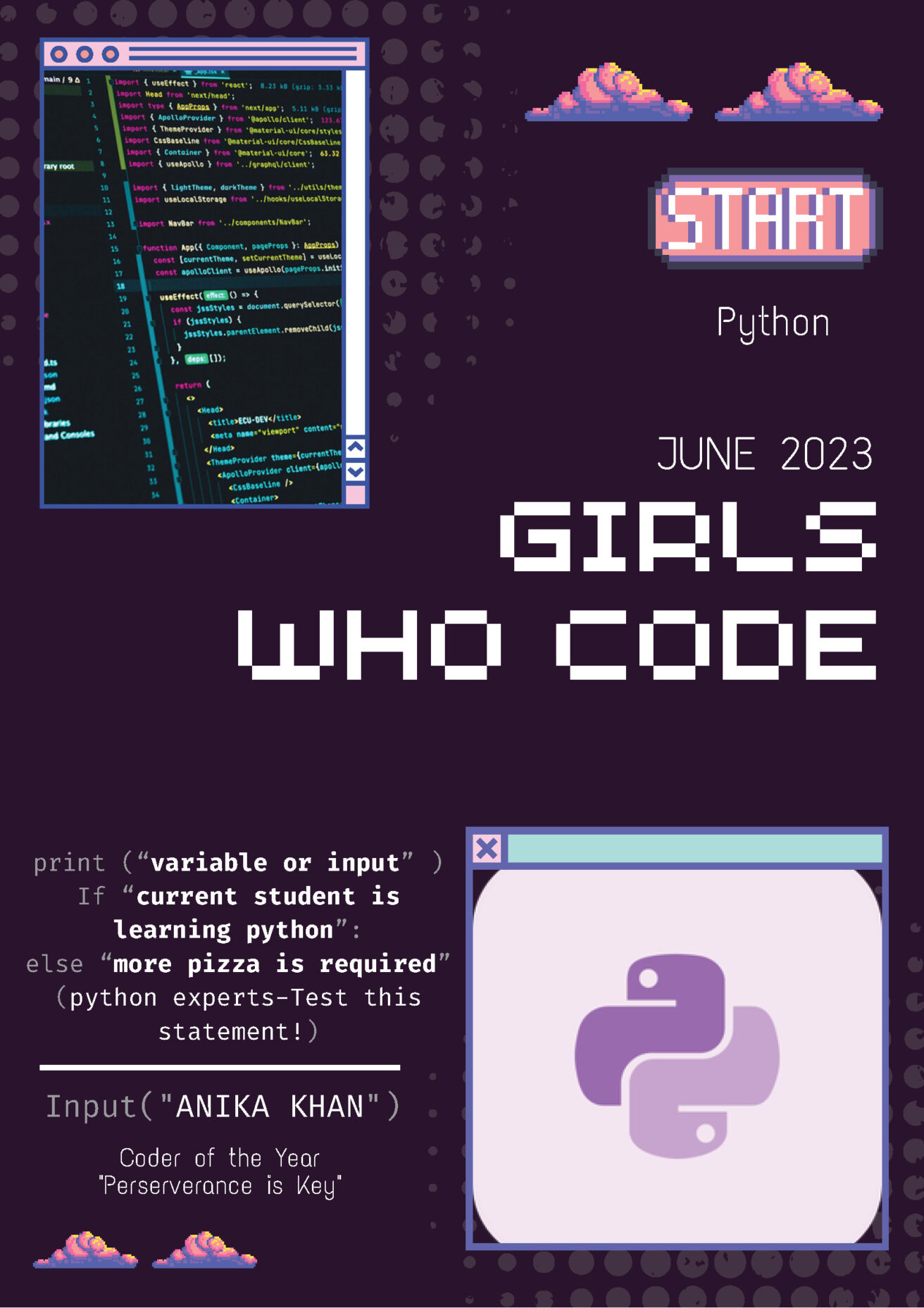 Girls Who Code - Anika Khan - Commonpoint